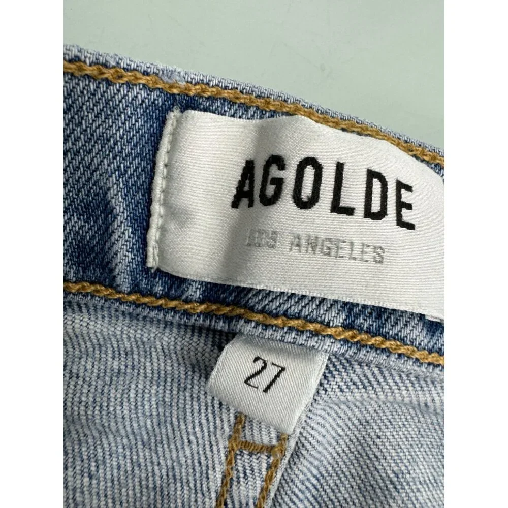 Agolde Sophie Ankle Skinny Women's Denim Jeans Organic Cotton Stretch 27X28 - Picture 16 of 16